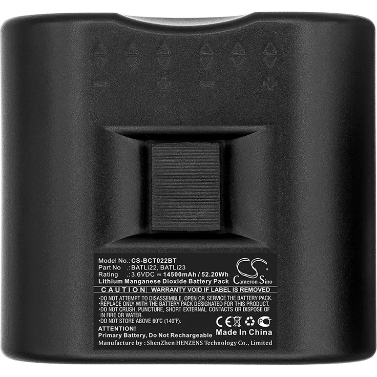 Cameron Sino Ersatzakku - CS-BCT022BT - DAITEM 360. 21 X - BATLi22 - 3,6 Volt 14500mAh Li-MnO2