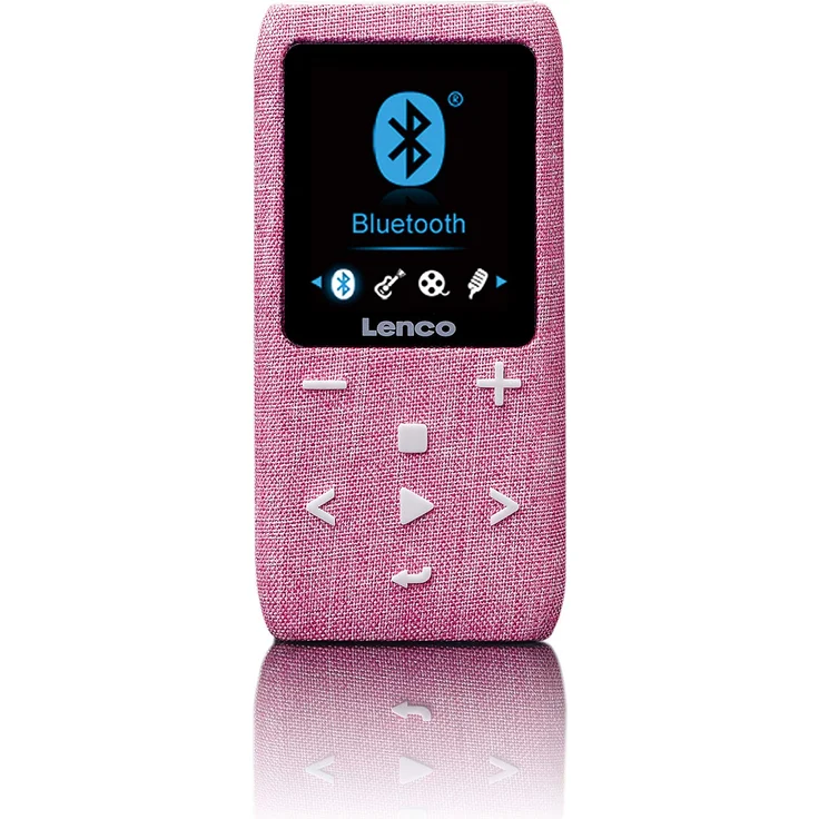 Lenco Xemio-861 - Bluetooth MP3 Player - 8GB Micro-SD Karte - Bluetooth - FM-Radio - Sprachmemo Funktion - 1,8“ TFT Display - E-book Funktion - bis zu 64GB Speicherplatz - Blau – Bild 1