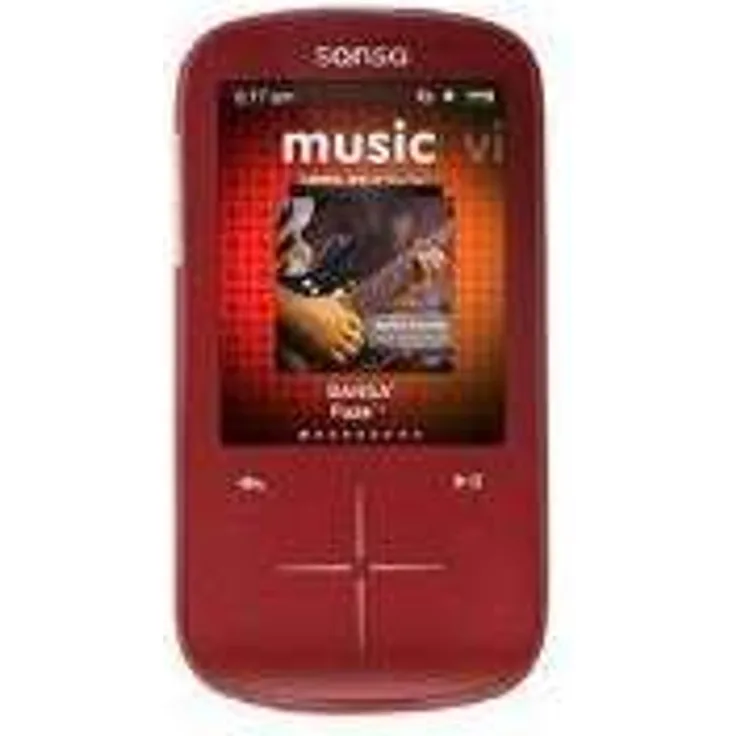SanDisk Sansa Fuze+ 4GB MP3-Player (schwarz)