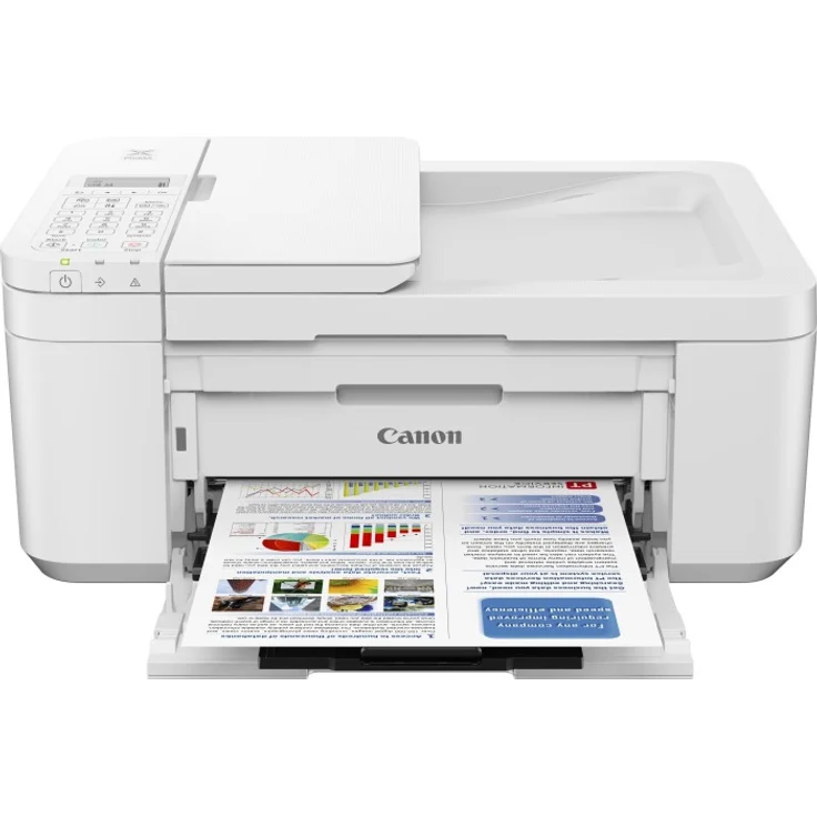 Canon PIXMA TR4551 - Tintenstrahldrucker, Druckgeschwindigkeit (S/min): 9 S/W, 4 Farbe, Auflösung: 4800 x 1200 (USB, WLAN, AirPrint, Mopria, Wi-Fi Direct, Cloud Print) 2984C029 – Bild 1