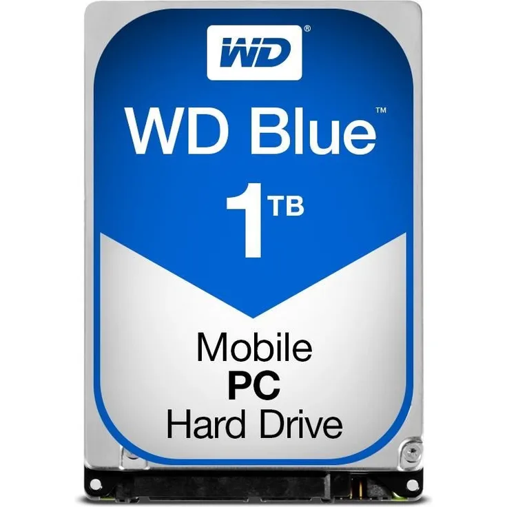 WD Blue WD10SPZX - Festplatte - 1 TB - intern - 2.5 Zoll (6.4 cm) - SATA 6Gb/s - 5400 rpm - Puffer: 128 MB (WD10SPZX)