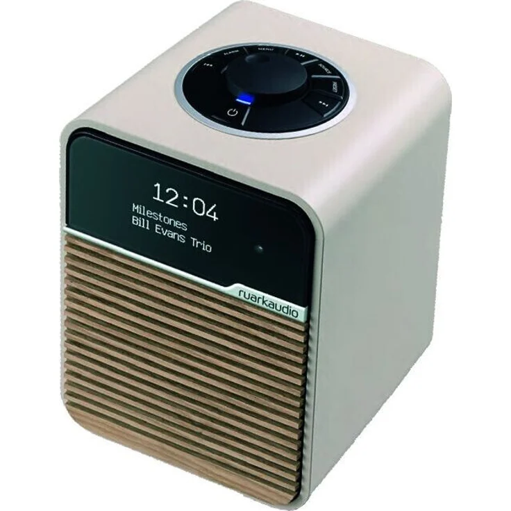 Ruark R1 MK4 Cream Tischradio mit Bluetooth, Digitalradio, OLED-Display, beige – Bild 5