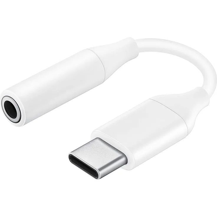Samsung EE-UC10J USB Type-C auf 3,5 mm Klinkenanschluss Adapter, Audiokabel, weiß