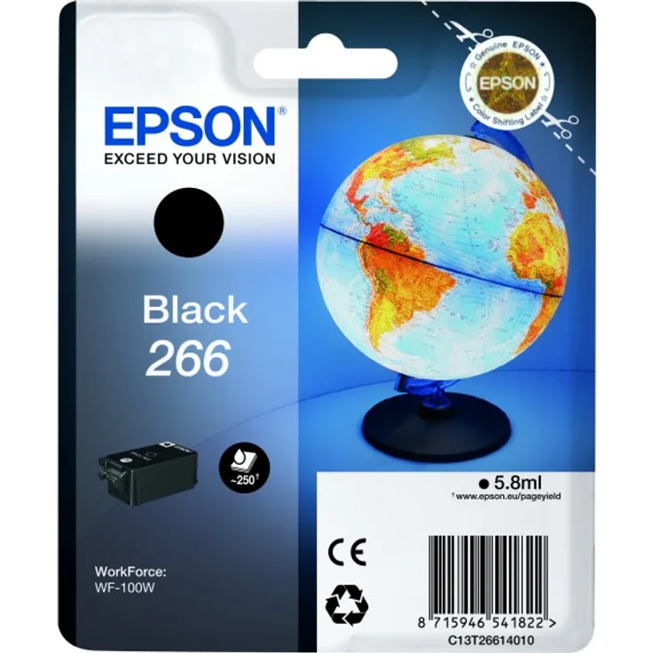 Epson 266 5.8ml 250Seiten Schwarz