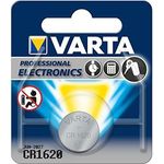 VARTA CR 1620 Lithium Knopfzelle CR1620, 1er Pack