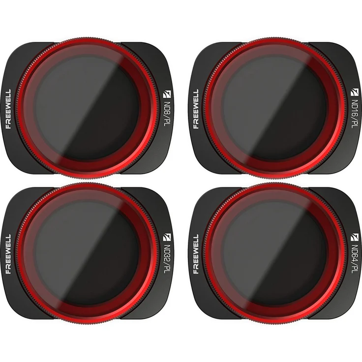 Freewell Bright Day 4K Series Filter für ND8/PL, ND16/PL, ND32/PL, ND64/PL kompatibel mit DJI Osmo Pocket – Bild 1