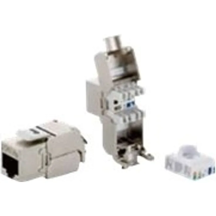 Equip Keystone Jack Cat.6, werkzeugfreier Anschluss