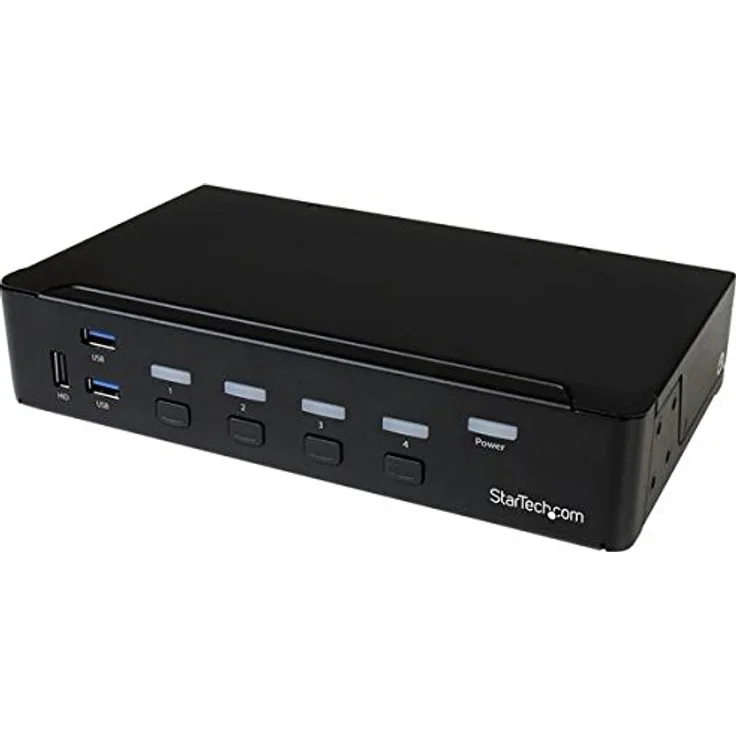 StarTech 4 Port HDMI KVM Switch - USB 3.0 Hub - 1080p (SV431HDU3A2)