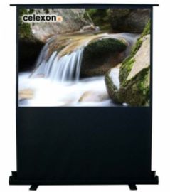 celexon Mobile Business- und Heimkino-Beamer-Leinwand Ultramobil Plus Professional tragbar mit Scherengelenk