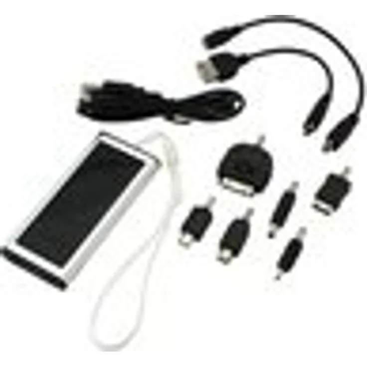 digibuddy Powerbank Solar - externer Akku mit Solarpanel