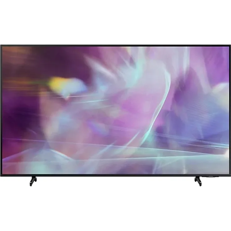 Samsung QE43Q60AAT 108 cm (43 Zoll) QLED Smart TV (Ultra hD, HDR) HD-Triple-Tuner (Sat, Antenne, Kabel) Modelljahr 2021 Energieklasse G (EU-Modell)