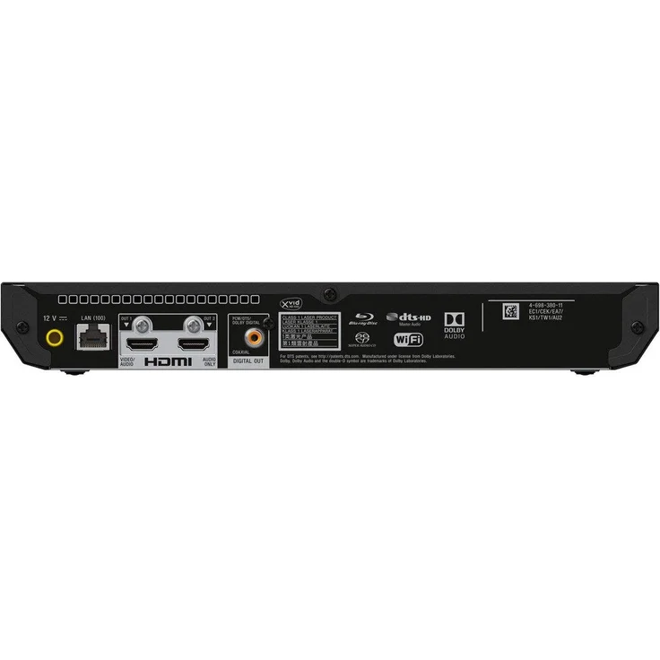 Sony UBP-X700 4K Ultra HD Blu-ray Disc Player (4K HDR, 4K Streaming Dienste, Super Audio CDs (SACD), USB, WiFi, HDMI) Schwarz – Bild 7