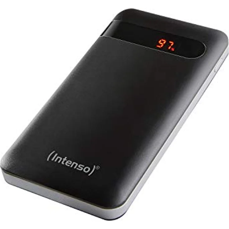 Intenso Powerbank PD 10000 - externer Akku mit Power Delivery & Quick Charge 3.0 (10000mAh, geeignet für Smartphone, Tablet, MP3 Player, Digitalkamera), schwarz – Bild 1