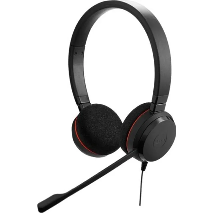Jabra Evolve 20 MS Stereo Headset On-Ear kabelgebunden, USB