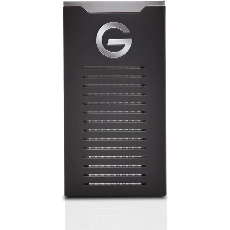 G-Technology G-DRIVE SSD - Solid-State-Disk - 500 GB - extern (tragbar) - USB 3.2 Gen 2 (USB-C Steckverbinder) - 256-bit AES-XTS (SDPS11A-500G-GBANB) – Bild 1