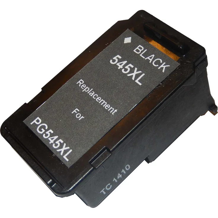 vhbw Refill Druckerpatrone Tintenpatrone schwarz für Canon Pixma MG2455, MG2550, MG2555, MG2900, MG2950, MX495 wie PG-545, PG-545XL.