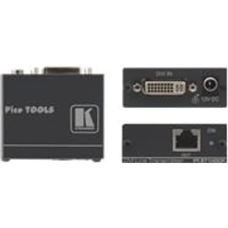 Kramer Electronics PT-571HDCP AV Transmitter Schwarz - Audio--Video-Leistungsverstärker (0-40 °C, -40-70 °C, 10-90%, 62 x 52 x 24 mm, 140 g)