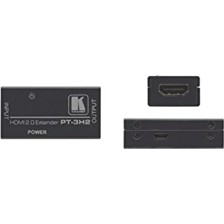 Kramer PT-3H2 - Repeater - HDMI - 19-poliger HDMI Typ A / 19-poliger HDMI Typ A - bis zu 45 m (50-003290)