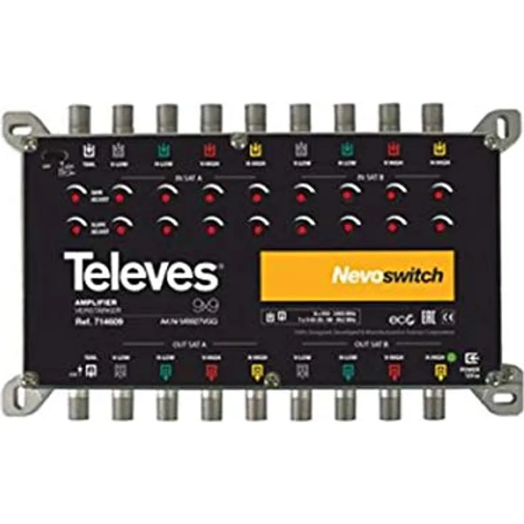 'Televes – Große.9 x 9 nivoswitch''F G27-25DB VS105