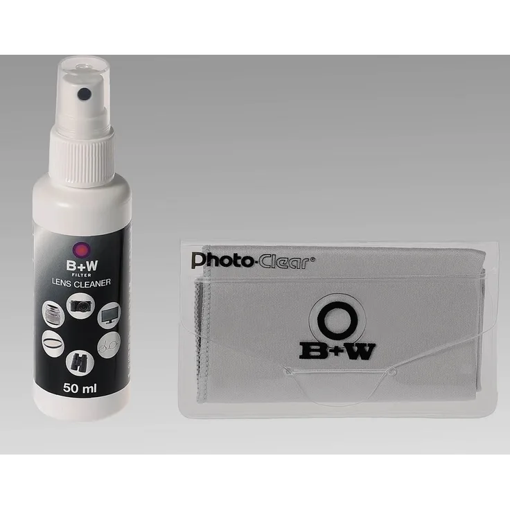 B+W Lens Cleaner Reinigungsset (Pumpspray + Tuch)