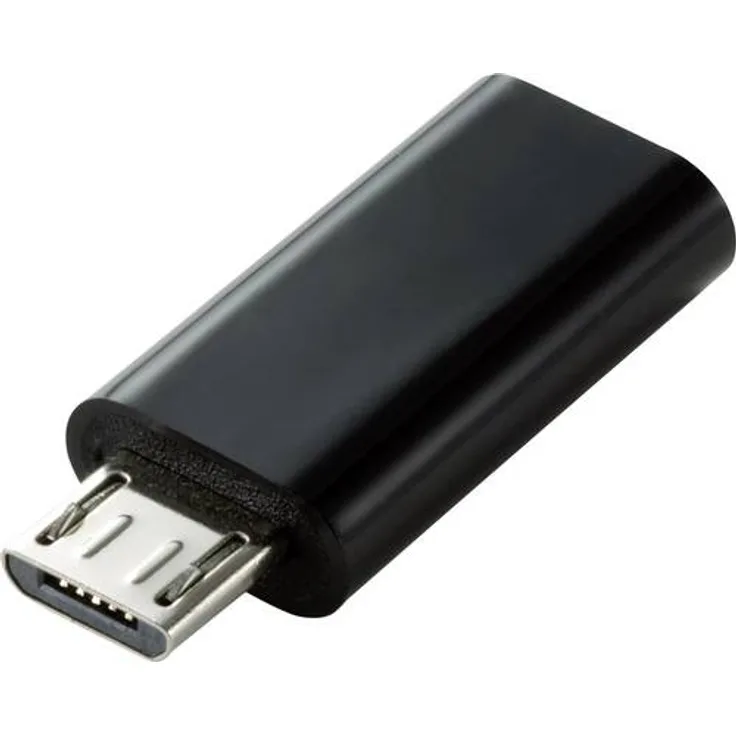 Renkforce USB 2.0 Adapter (1x USB 2.0 Stecker Micro-B - 1x USB-C Buchse)