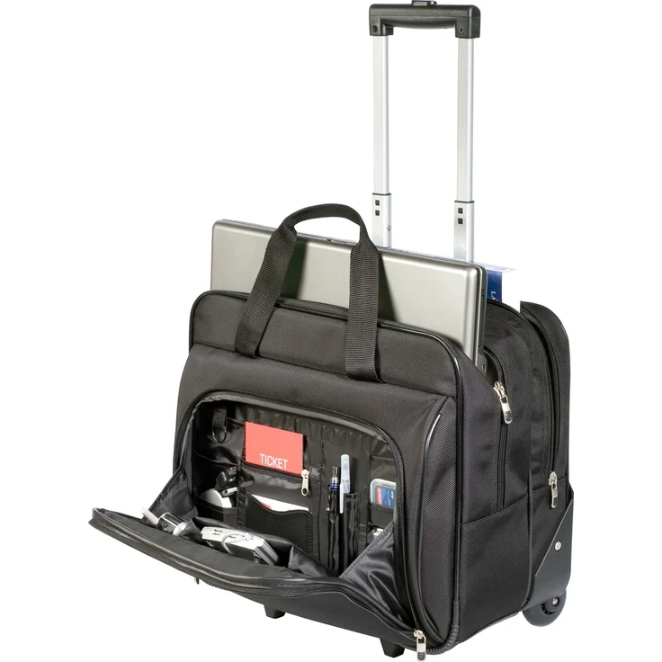 Targus TBR003EU Executive Rolling Laptop Case - Laptop-Tasche, Nylon 15,9 Zoll (40,6 cm) Schwarz – Bild 2