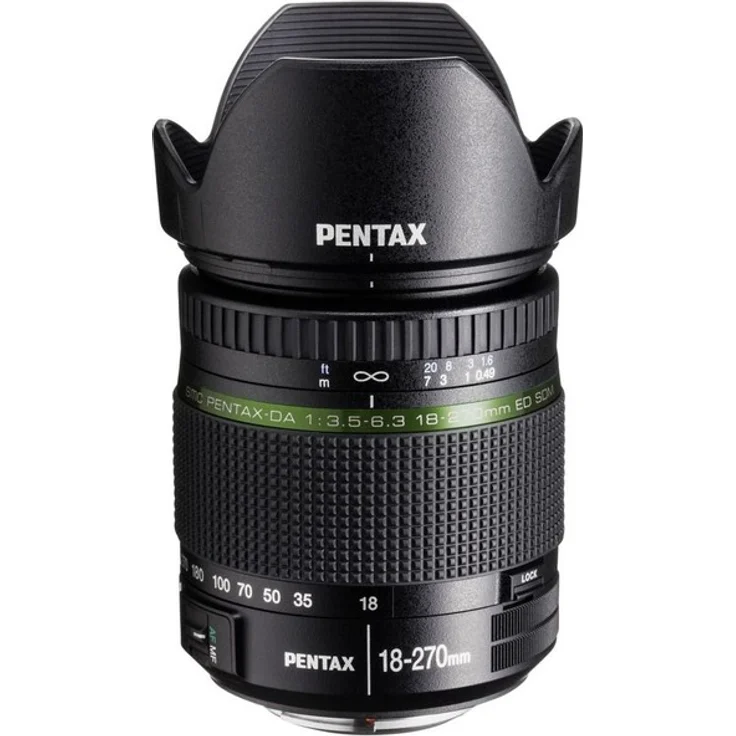 Pentax 21497 SMC DA ED SDM Objektiv (18 bis 270 mm, Lichtstärke 3,5 bis 6,3) – Bild 1