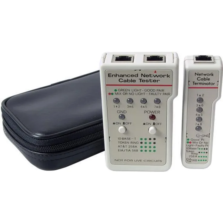 EFB Elektronik 39938.1 Twisted pair cable tester Grau Netzwerkkabel-Tester (39938.1)