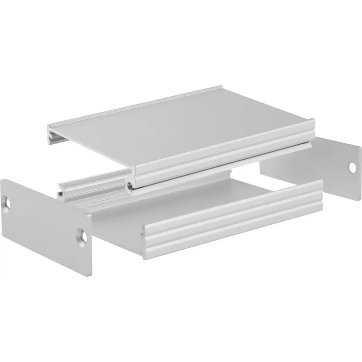 Bopla Profil-Gehäuse 105 x 48 x 160 Aluminium Aluminium (eloxiert) FILOTEC F 1048-160 1 St. (97118160.H)