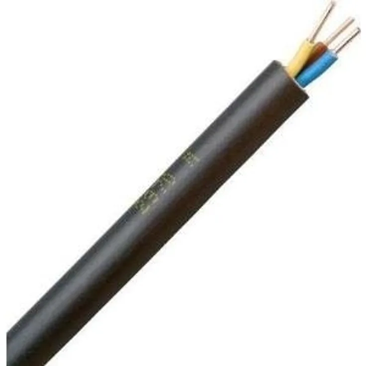 Kopp Erdkabel NYY-J 3 G 1.50 mm² Schwarz 153310045 10 m (153310045)