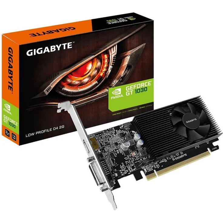 Gigabyte GeForce GT 1030 2GB GDDR4 (GV-N1030D4-2GL) – Bild 1