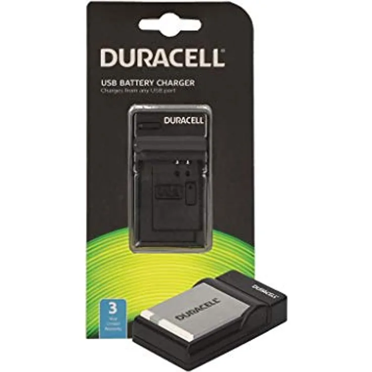 Duracell DRC5901 Ladegerät mit USB Kabel