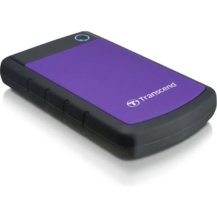Transcend StoreJet 25H3P - Festplatte - 1 TB - extern (tragbar) - 2.5 Zoll (6.4 cm) - USB 3.0 - 5400 rpm - Puffer: 8 MB - Purpur brillant (TS1TSJ25H3P) – Bild 2