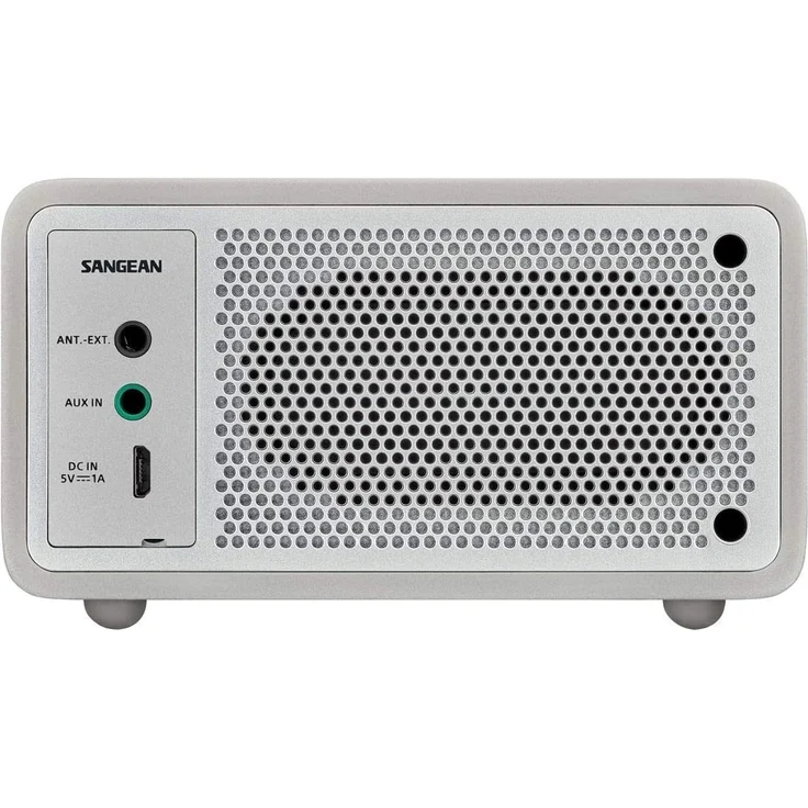 Sangean Genuine Mini DDR-7 DAB+ Tischradio AUX, Bluetooth, UKW Silber (A500419) – Bild 4