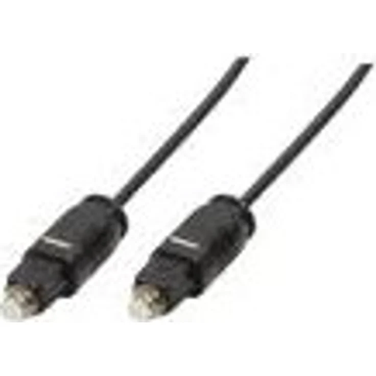 LogiLink Toslink Kabel - bietet beste Tonqulität für Ihre Soundbar, das Heimkino, HiFi Anlage, Spielkonsole, etc. in 2,0 m – Bild 1