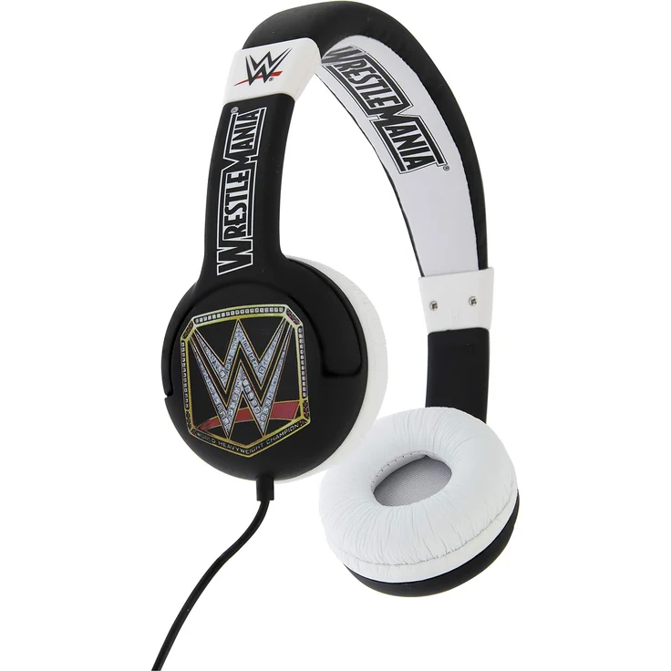 OTL Technologies JUNIOR Kinder Kopfhörer WWE Championship Belt Unisex Schwarz/Weiß – Bild 1