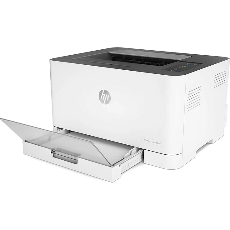 HP Color Laser 150nw - Laserdrucker, Farbe, Auflösung: 600 x 600 dpi, Druckgeschwindigkeit (S/W): 18 S/min, Papierzufuhr: 150 Blatt (4ZB95A) – Bild 4