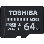 Toshiba M203 Speicherkarte microSDHC 64GB schwarz
