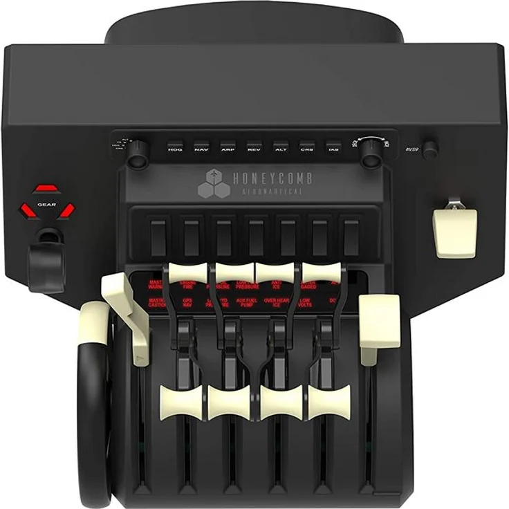 Honeycomb Bravo Throttle Quadrant Schwarz (AER-HONEYQUAD) (PC) – Bild 4
