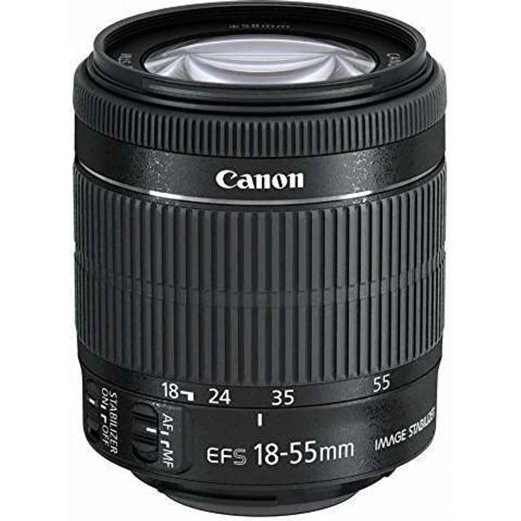 Canon 18 - 55 mm / F 3,5 - 5,6 IS STM EF-S – Bild 1