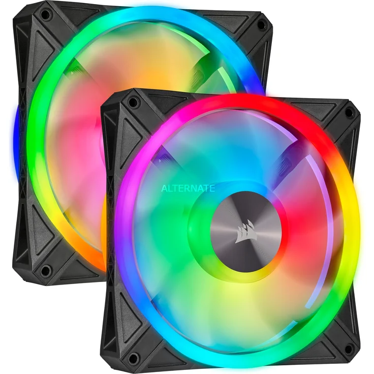 Corsair iCUE QL140 RGB - System Schrank-Gebläseset - 140 mm - Preisvergleich – Bild 1