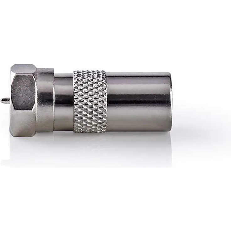 Satelliten- und Antennenadapter | F-Stecker - Koaxialstecker | Metall