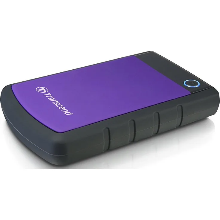 Transcend StoreJet 25H3P - Festplatte - 2 TB - extern (tragbar) - 2.5 Zoll (6.4 cm) - USB 3.0 - Purpur brillant (TS2TSJ25H3P)