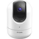 D-Link DCS-8526LH mydlink Full HD Pan & Tilt Wi-Fi Camera (Personenerkennung, 1080p, 138 Grad Blickwinkel, Nachtsicht, Cloud oder microSD Card Recording, Ethernet Port, Alexa und Google Kompatibel)