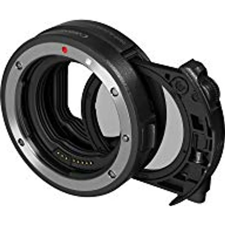 Canon Bajonettadapter EF-EOS R mit Einsteckfilter (C-PL: Zirkularpolfilter A) – Bild 1