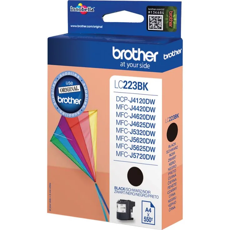 Patrone Brother LC-223BK MFC-J4420DW-J4620DW