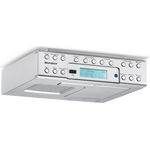 Karcher RA 2030D Unterbauradio mit DAB+ - UKW-Radio (je 20 Senderspeicher) und MP3-Wiedergabe - Wecker (Dual-Alarm) - Countdown-Timer - Smartphone-Ablage & USB-Charger - Fernbedienung