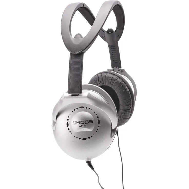 Koss UR 18 Over-Ear-Kopfhörer, schwarz
