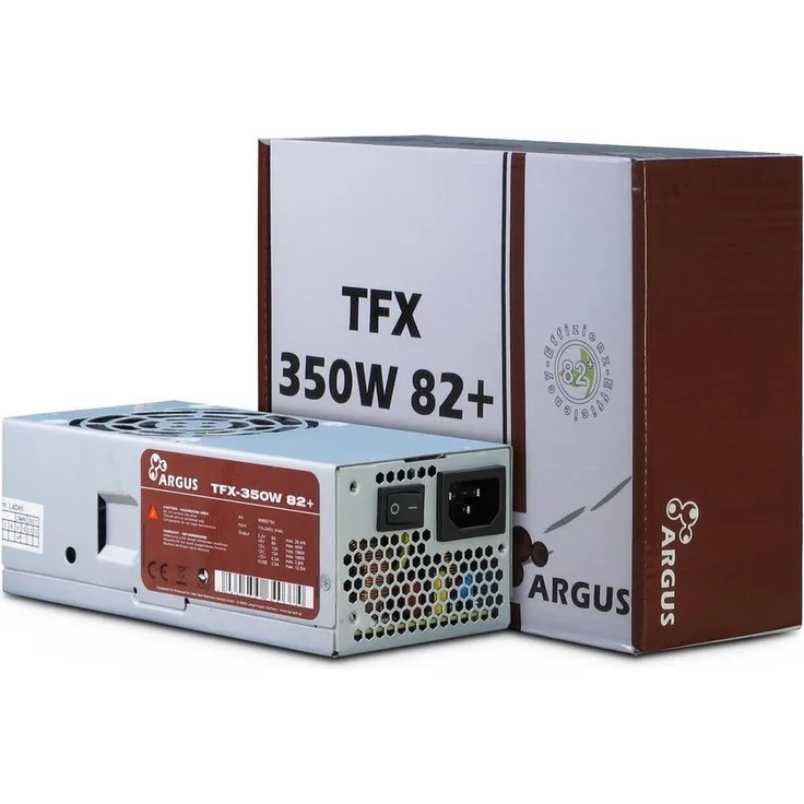 INTER-TECH TFX-350W Netzteil 80mm Luefter aktive PFC 1x20+4pin 1x4+4pin 1x PCIe 6+2 2X IDE 3xSATA 1x Floppy