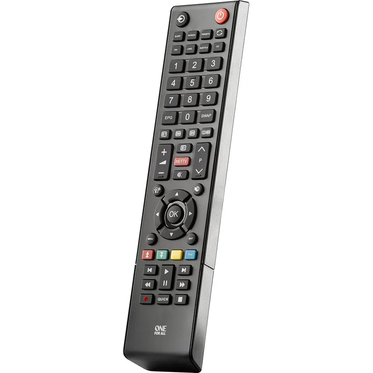 One For All Toshiba TV Fernbedienung - Funktioniert mit ALLEN Toshiba TV - Smart TV - die ideale TV-Ersatzfernbedienung - URC1919 - Preisvergleich – Bild 1